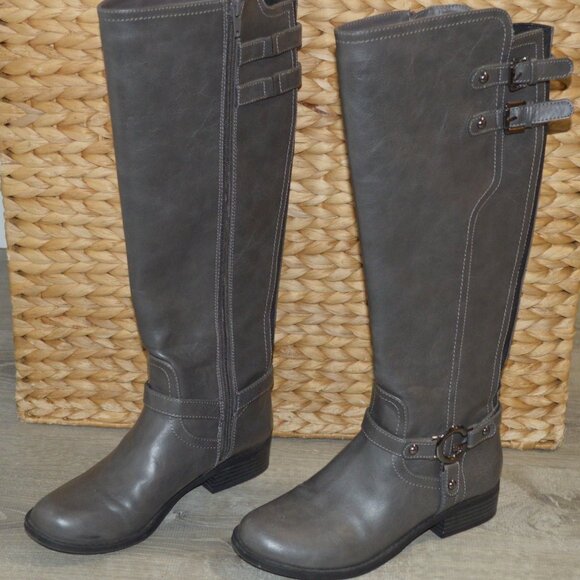 G by Guess 7 M Gray Tall Boots Riding Boots - Picture 2 of 7